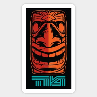 Exotic, Tropical Tiki Magnet